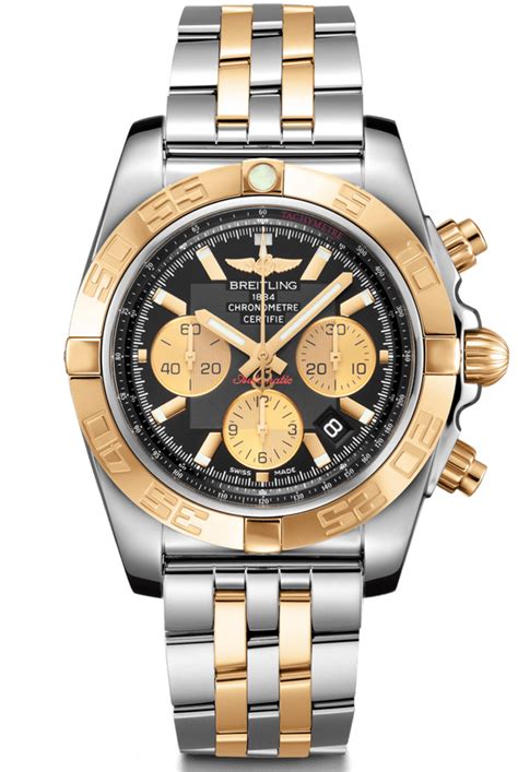 breitling push button gold|j r dunn Breitling watch.